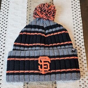 San Francisco Giants '47 Rexford Cuffed Knit Hat with Pom